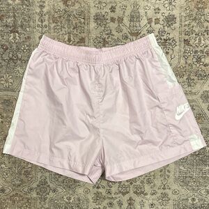 Nike Women's Light Pink Athletic Shorts